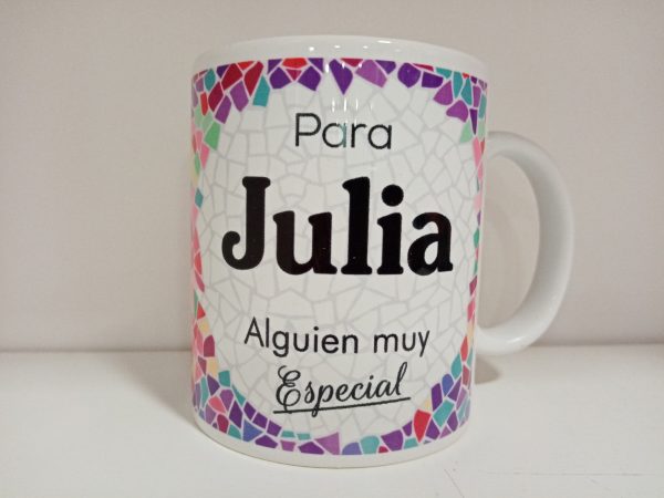 Taza Personalizada Julia.