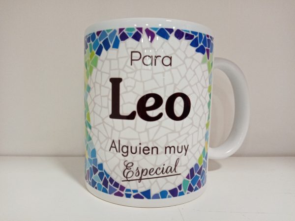 Taza Personalizada Leo