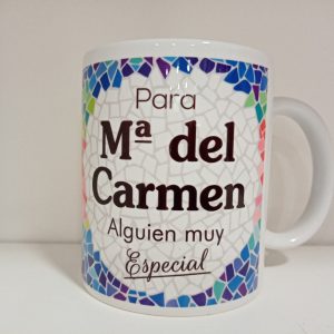 Taza Personalizada María del Carmen