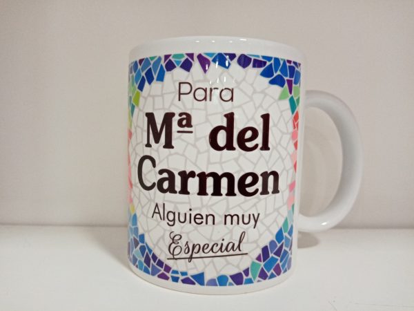 Taza Personalizada María del Carmen