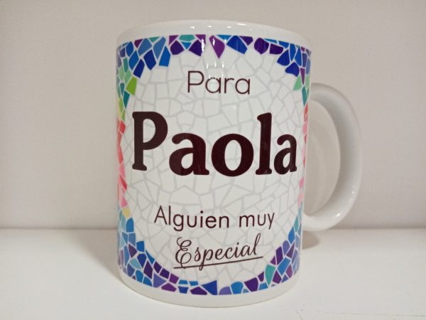 Taza Personalizada Paola