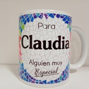 Taza Personalizada Claudia
