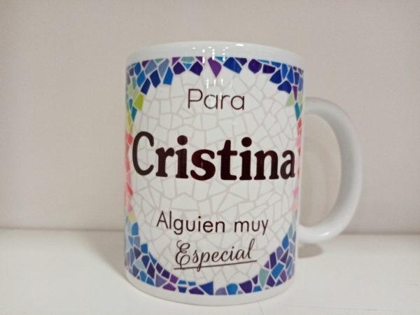 Taza Personalizada Cristina