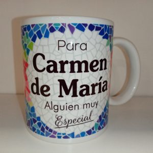 Taza Personalizada Carmen de María