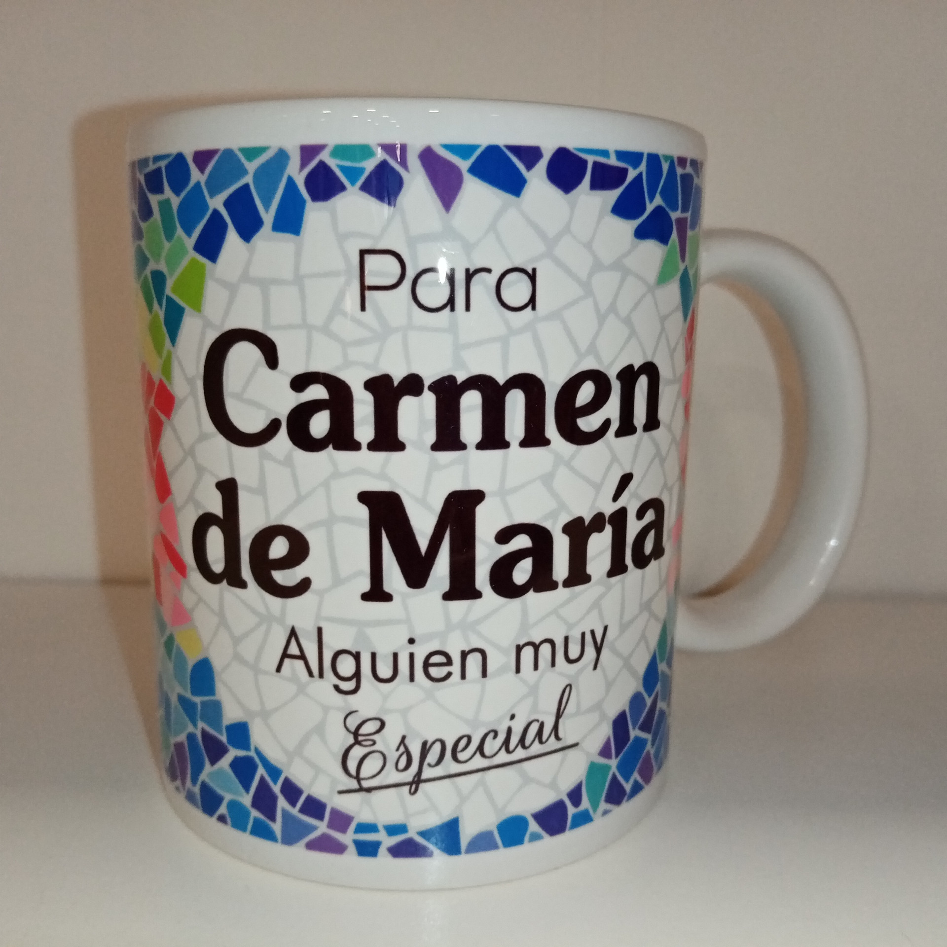 Taza Personalizada Carmen de María